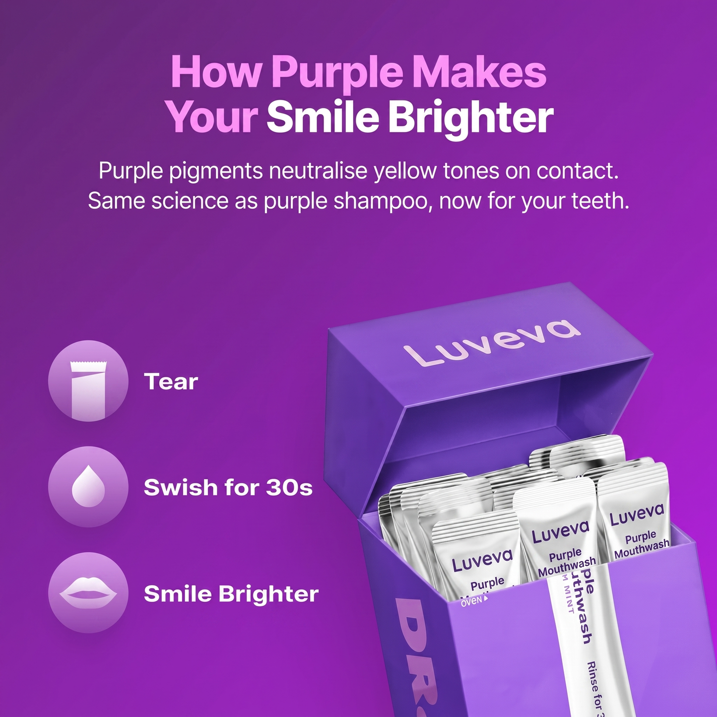 Purple Mouthwash